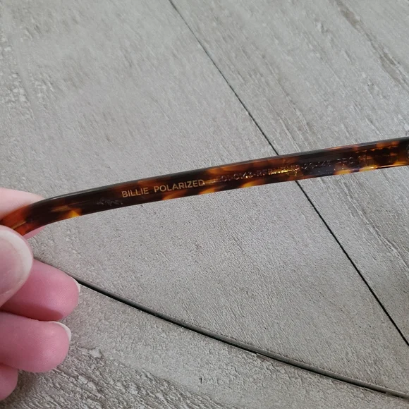 Diff Billie Xl Polarized Brown Tortoise Sunglasses - Picture 6 of 7